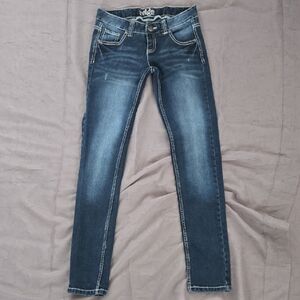 Reign Dark Blue Skinny Jeans